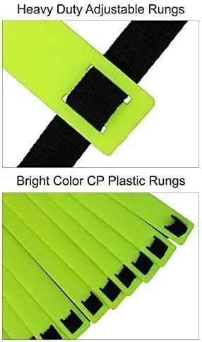 HAS Agility Ladder with Carry Bag - 8 mtr me 20 rungs - Speed Training Ladder for Kids and Adults