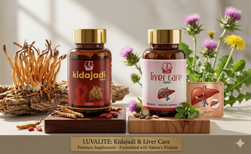 Luvlift Kidajadi & Liver Care  Men Wellness Combo  (60 Capsules) Pack